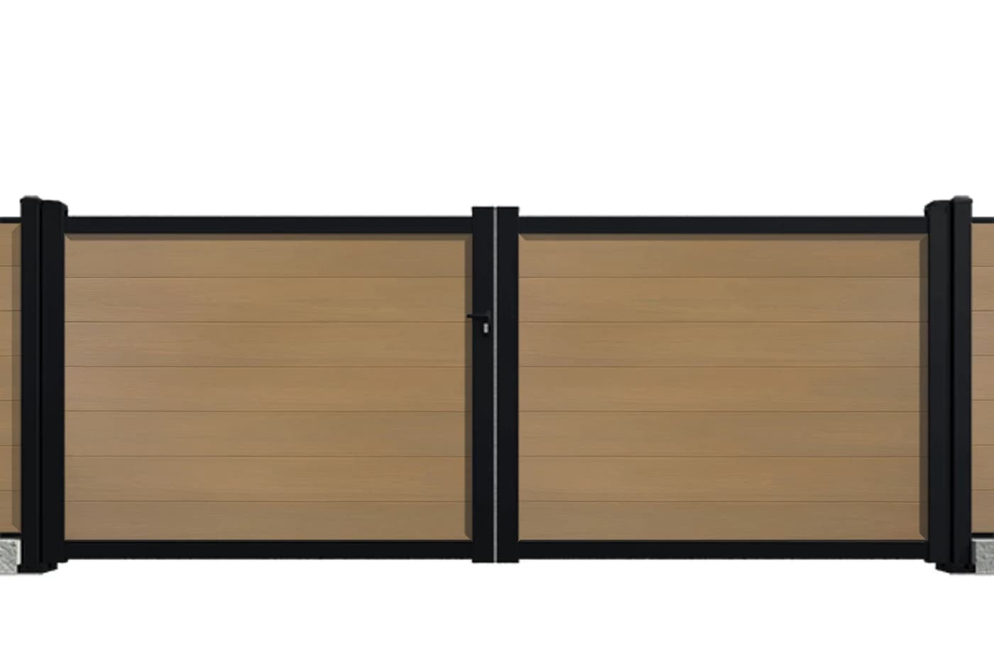 Ultra dvokrilna kapija Oak