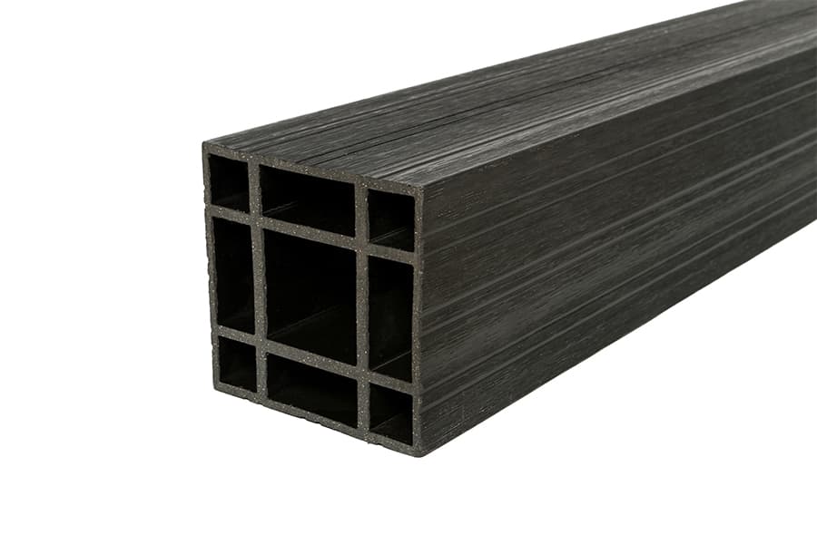 WPC κολώνα Black