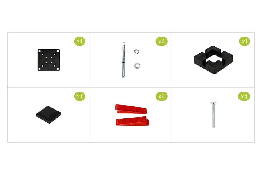 Set stâlp de gard