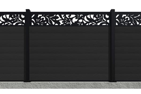Ograda Natur sa aplikacijom - Black