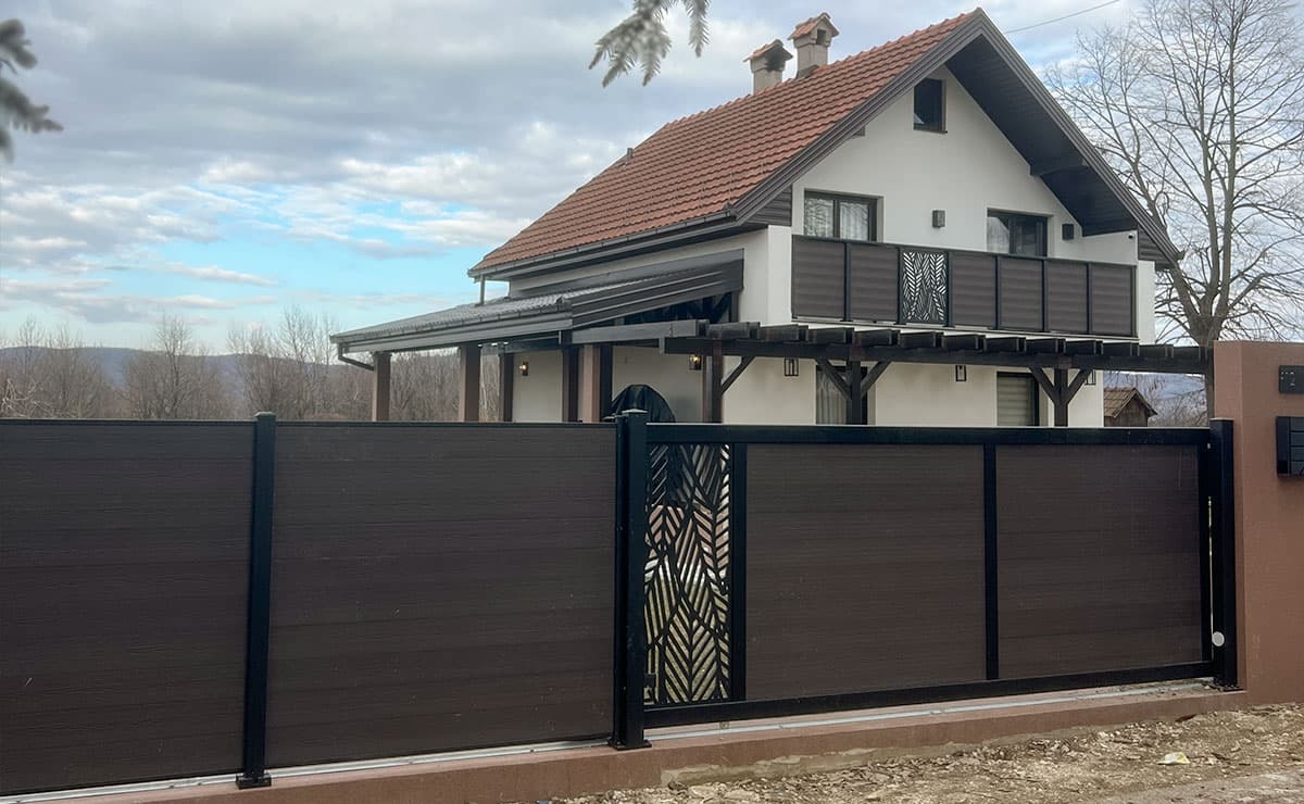 Ograda privatna kuća, Privatna lokacija