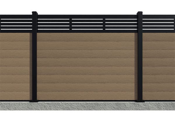 Ograda Natur sa aplikacijom - Teak