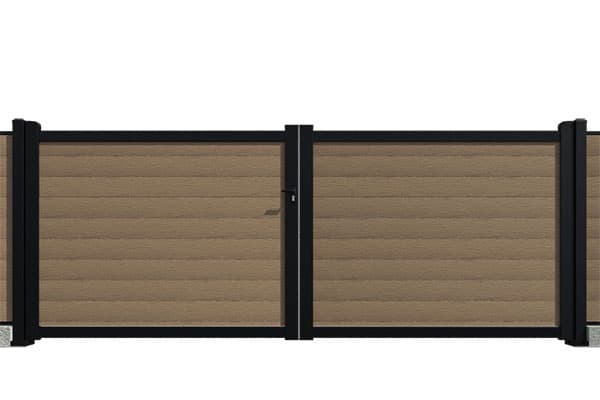 Kapija Natur - Teak