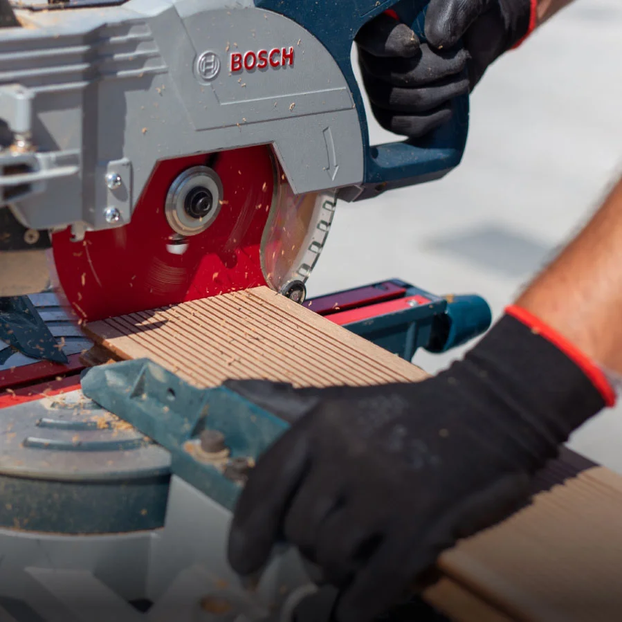 Montajul deckingului!